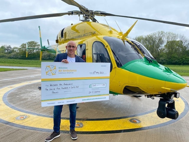 Recruiters flying high with charity donation