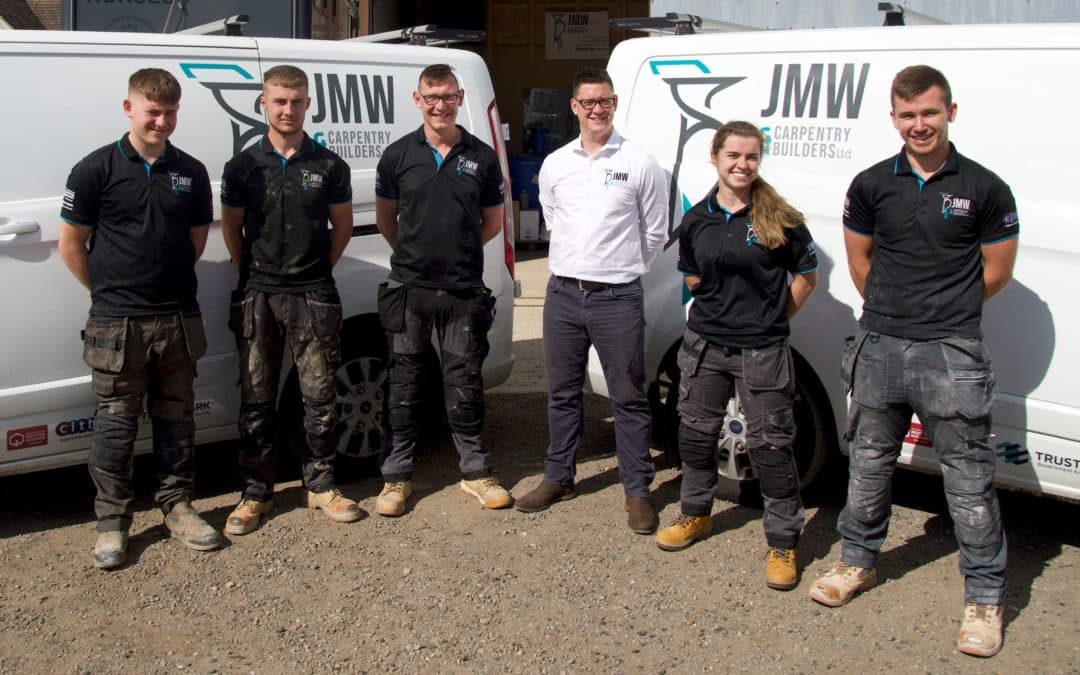 Building firm marks five years in business and retains accolade