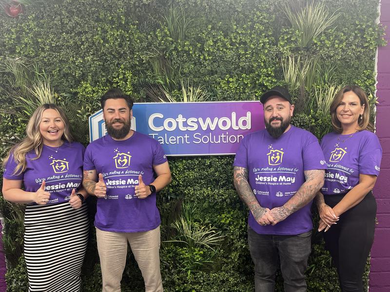 Recruiters get in their stride to support children’s charity